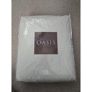 Peacock Alley Oasis Matelassé Coverlet Set 100%‎ Cotton Luxury Bedding + 2 Shams